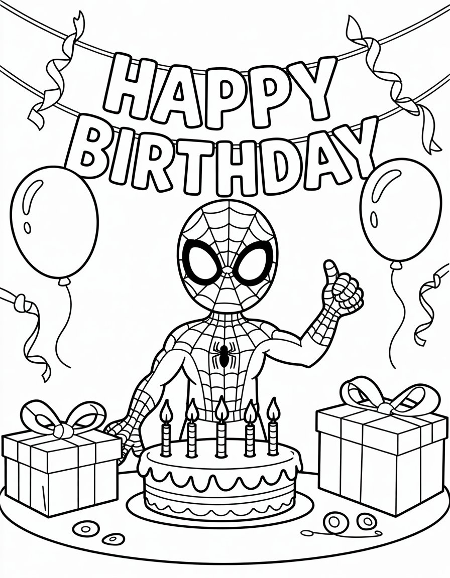 Birthday Spider-Man